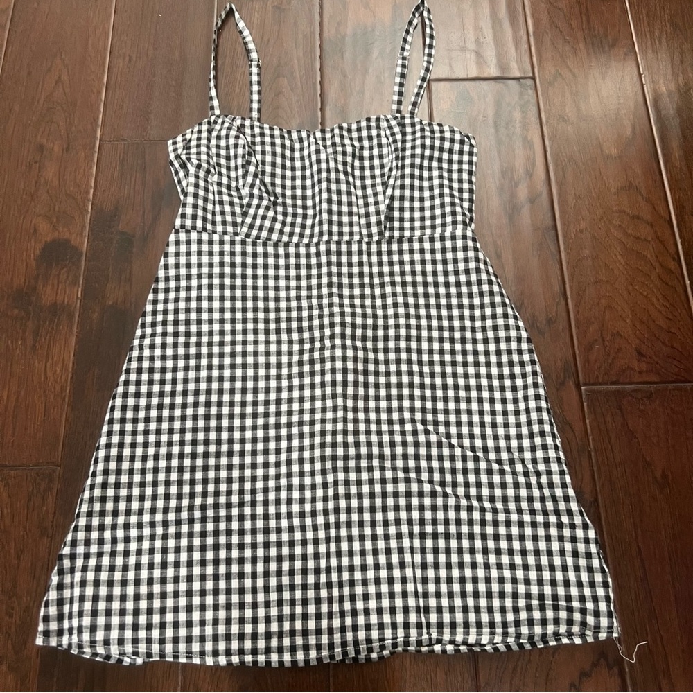Brandy Melville gingham summer dress.